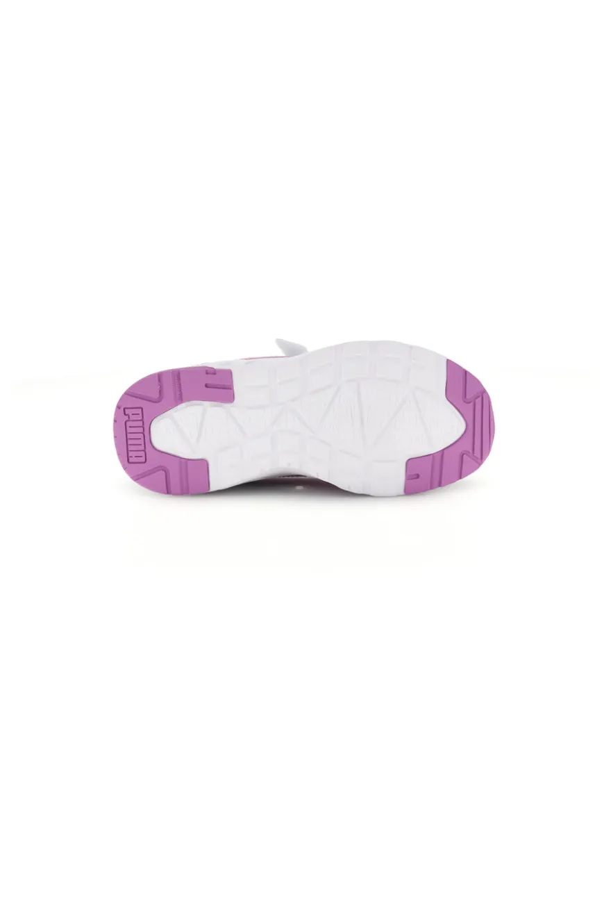 Scarpe bianche rosa nere con chiusura a strappo e lacci elastici Puma Trinity 2 LT Jelly Heaven AC+ PS
