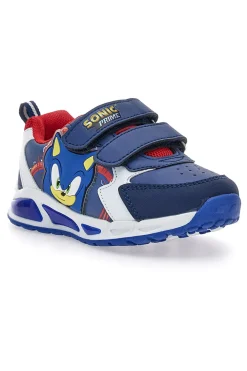 Scarpe blu con luci e stampa Sonic N9610051S20