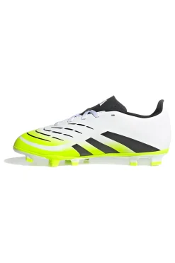 Scarpe calcio bianche e giallo fluo Adidas Predator Club FG/MG J