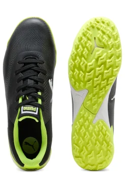 Scarpe calcio nere e giallo fluo in materiale sintetico Puma Truco III TT
