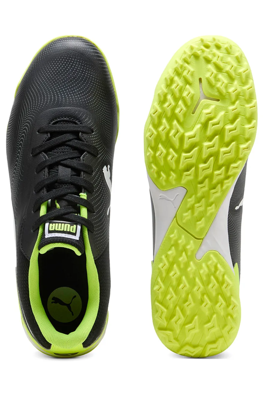 Scarpe calcio nere e giallo fluo in materiale sintetico Puma Truco III TT