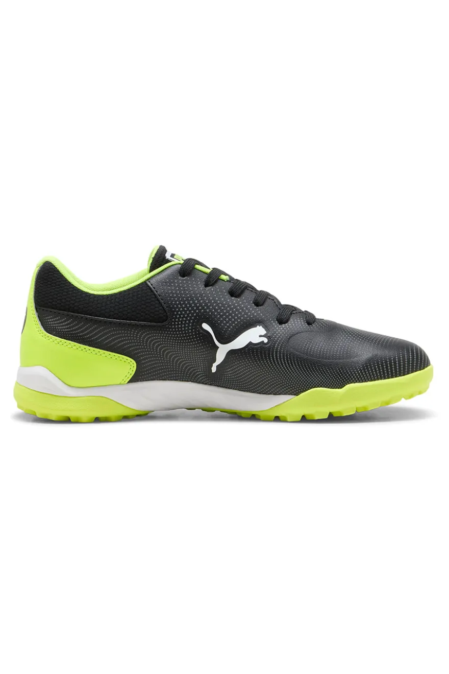 Scarpe calcio nere e giallo fluo in materiale sintetico Puma Truco III TT