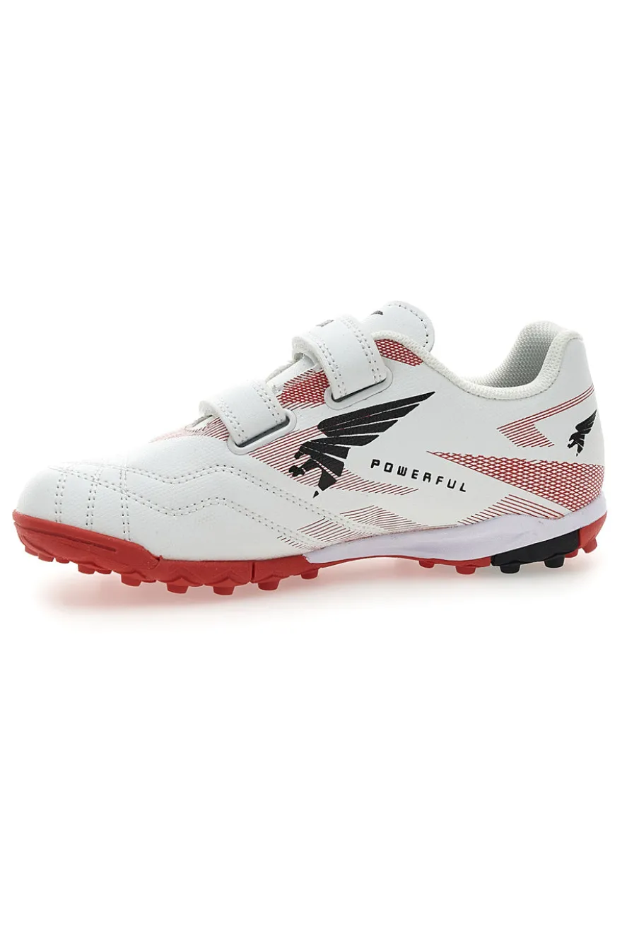 Scarpe da Calcetto Bianche e Rosse Joma Powerfull Jr 2502 Turf