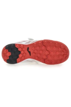 Scarpe da Calcetto Bianche e Rosse Joma Powerfull Jr 2502 Turf