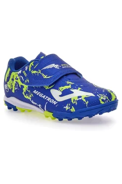 Scarpe da Calcetto Blu Con Strappo Joma Megatron Jr 2404