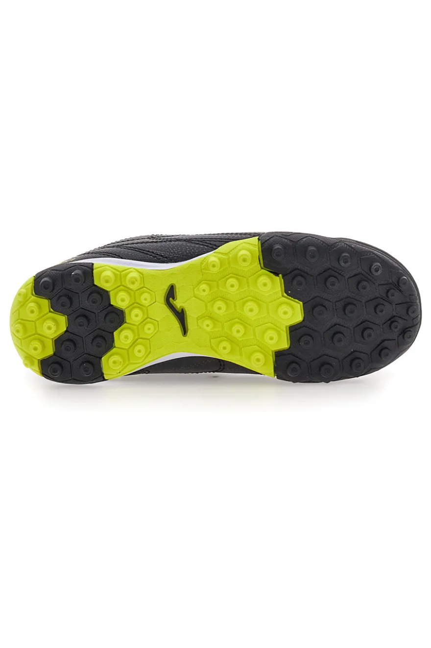 Scarpe da calcetto nere con dettagli lime Joma EVOLUTION JR 2501