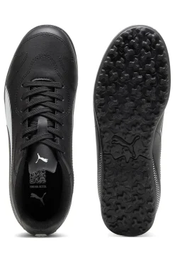 Scarpe da calcetto nere con suola turf Puma Vitoria II TT Jr