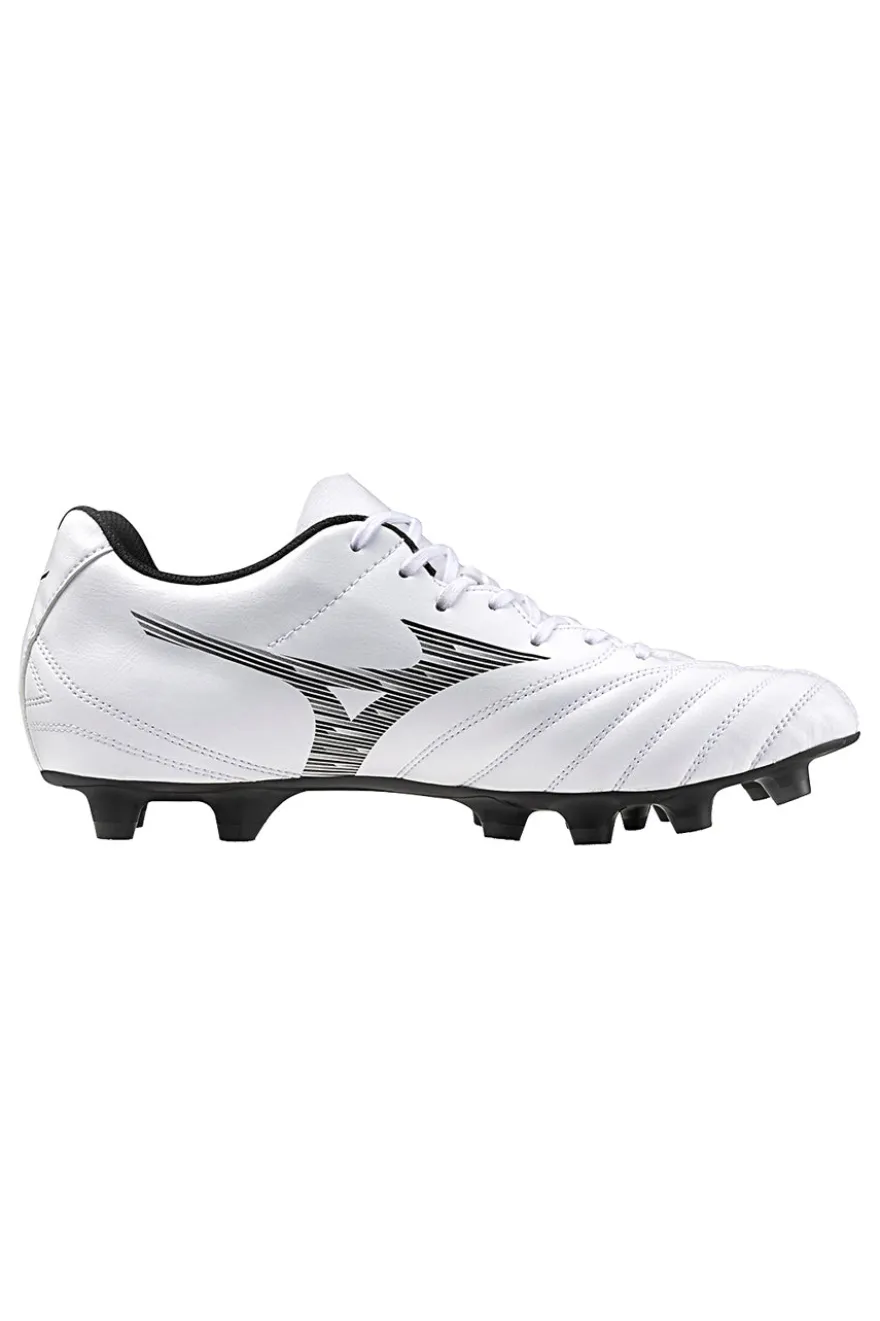 Scarpe da calcio bianche con tacchetti Mizuno Monarcida Neo III Select