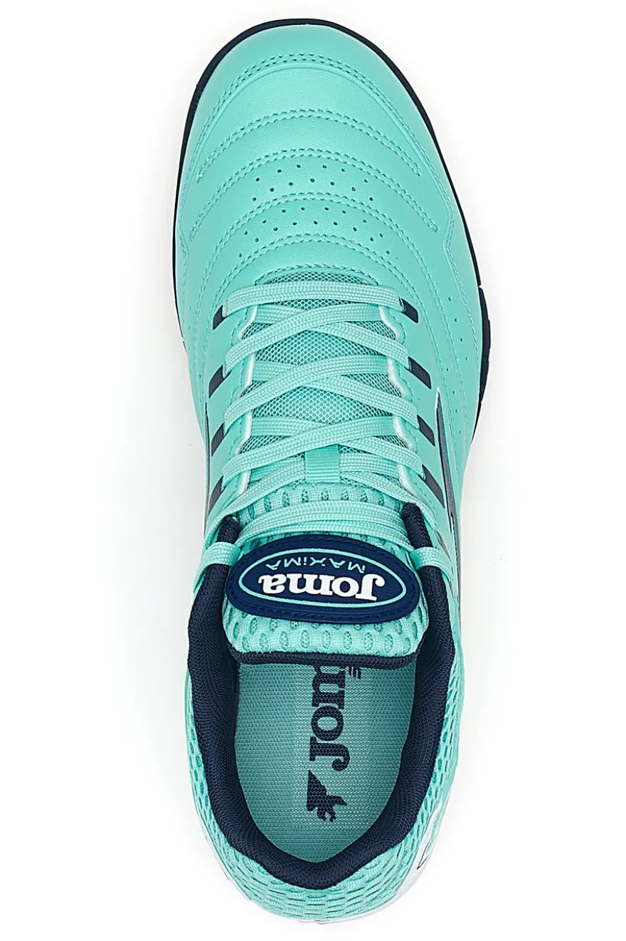 Scarpe da Calcio Indoor Turchese JOMA MAXIMA 2527 Turf