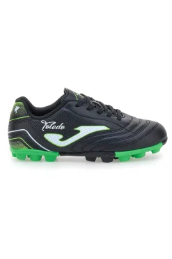 Scarpe da calcio nere e verdi Joma Toledo JR 2501