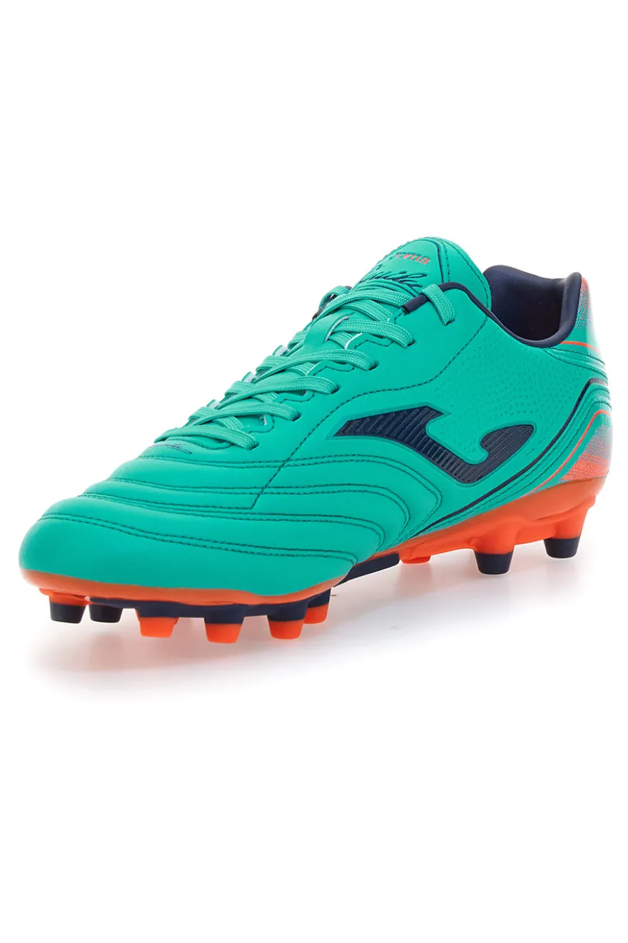 Scarpe da calcio verde acqua e arancioni Joma Aguila 2527