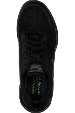 Scarpe da Fitness Nere con soletta Air Cooled Memory Foam Skechers Dyna-Air