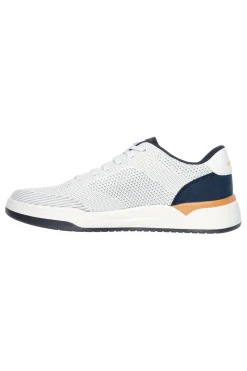 Scarpe da ginnastica bianche in tessuto Skechers Corliss Dorset