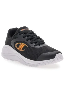 Scarpe da ginnastica nere con dettagli arancione CHAMPION SYPHON ENGAGE MESH GS