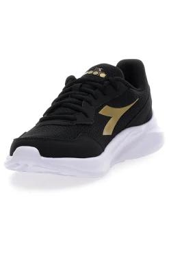 Scarpe da running nere leggere in mesh Diadora Robin 6 W