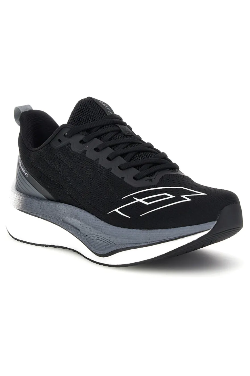 Scarpe da running nero con lacci e mesh traspirante Lotto Speedride 700 III