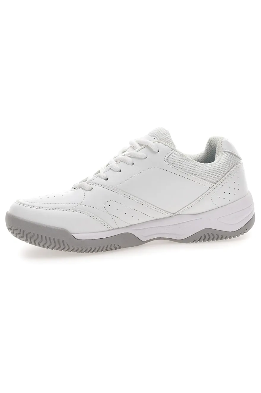 Scarpe da tennis bianche con memory foam Lotto Court Logo AMF XX W