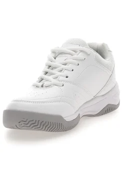 Scarpe da tennis bianche con memory foam Lotto Court Logo AMF XX W