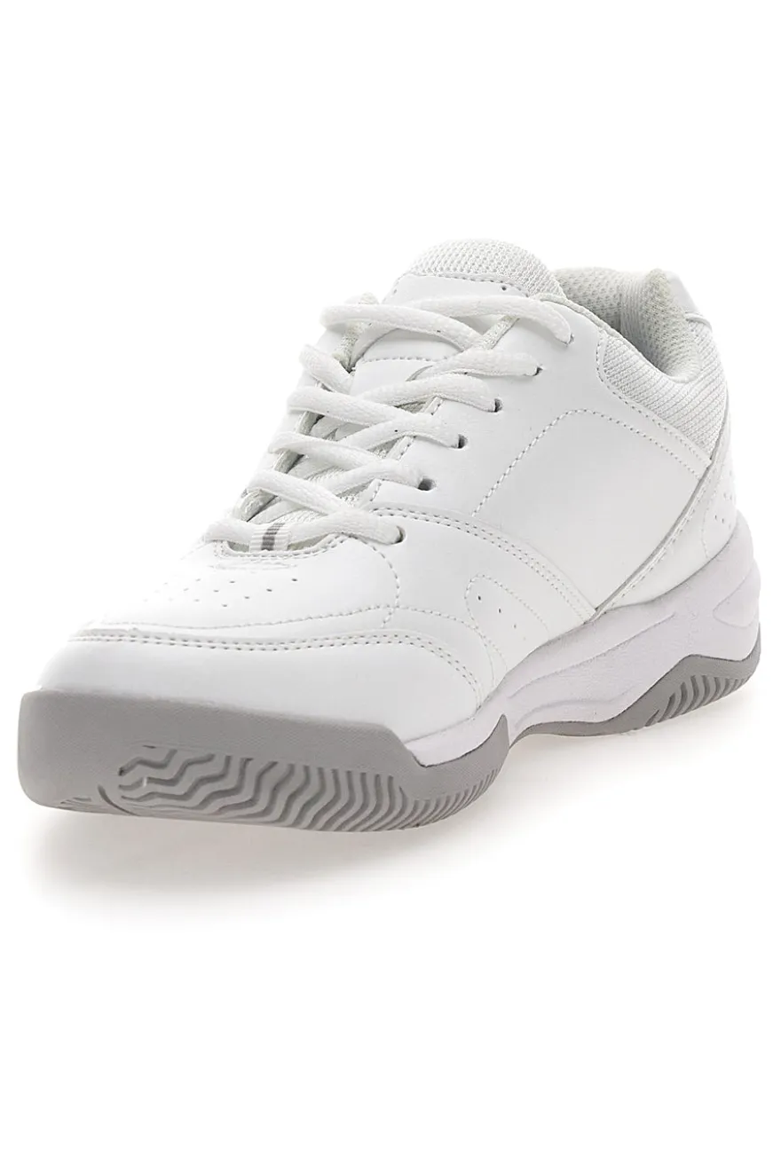Scarpe da tennis bianche con memory foam Lotto Court Logo AMF XX W
