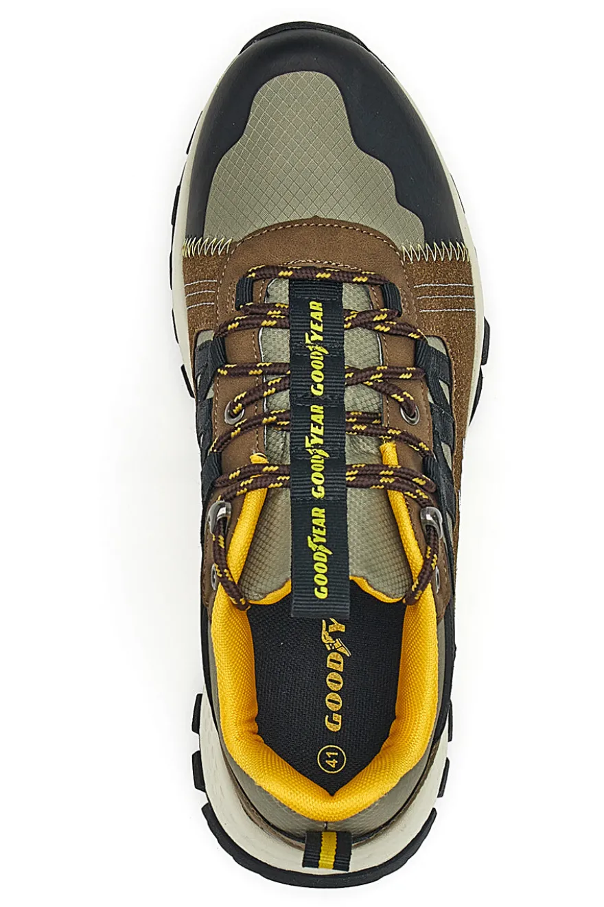 Scarpe da Trail Running Goodyear 22000 Khaki Marroni