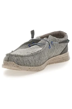 Scarpe da uomo casual grigio in tessuto Sevenoaks PK1118G