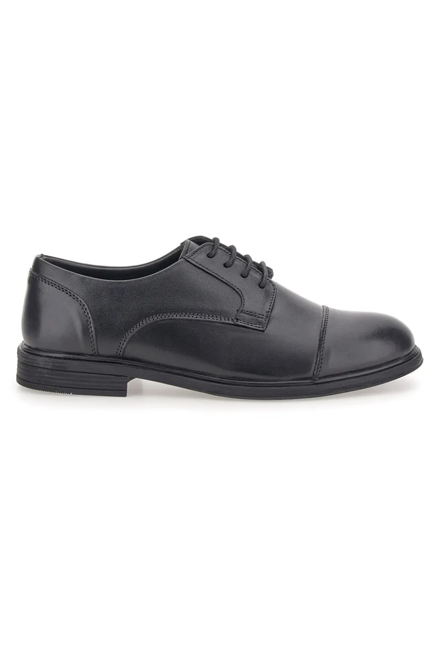 Scarpe eleganti nere stringate in vera pelle Pittarello class 2012