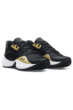 Scarpe nere e oro con suola ammortizzata Under Armour 3027646 001