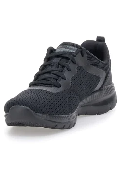 Scarpe nere leggere in mesh con Memory Foam Skechers Bountiful Quick Path