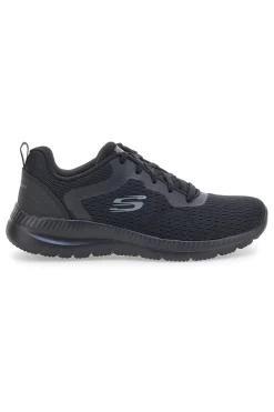 Scarpe nere leggere in mesh con Memory Foam Skechers Bountiful Quick Path