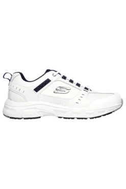 Scarpe outdoor bianco blu Memory Foam Skechers Oak Canyon Redwick