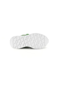 Scarpe running verdi con chiusura a strappo e lacci Diadora Evo Run Ps
