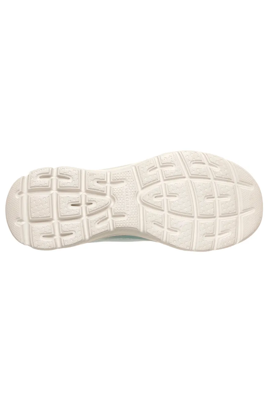 Scarpe slip on verde menta in mesh Skechers Summits plus summer haze