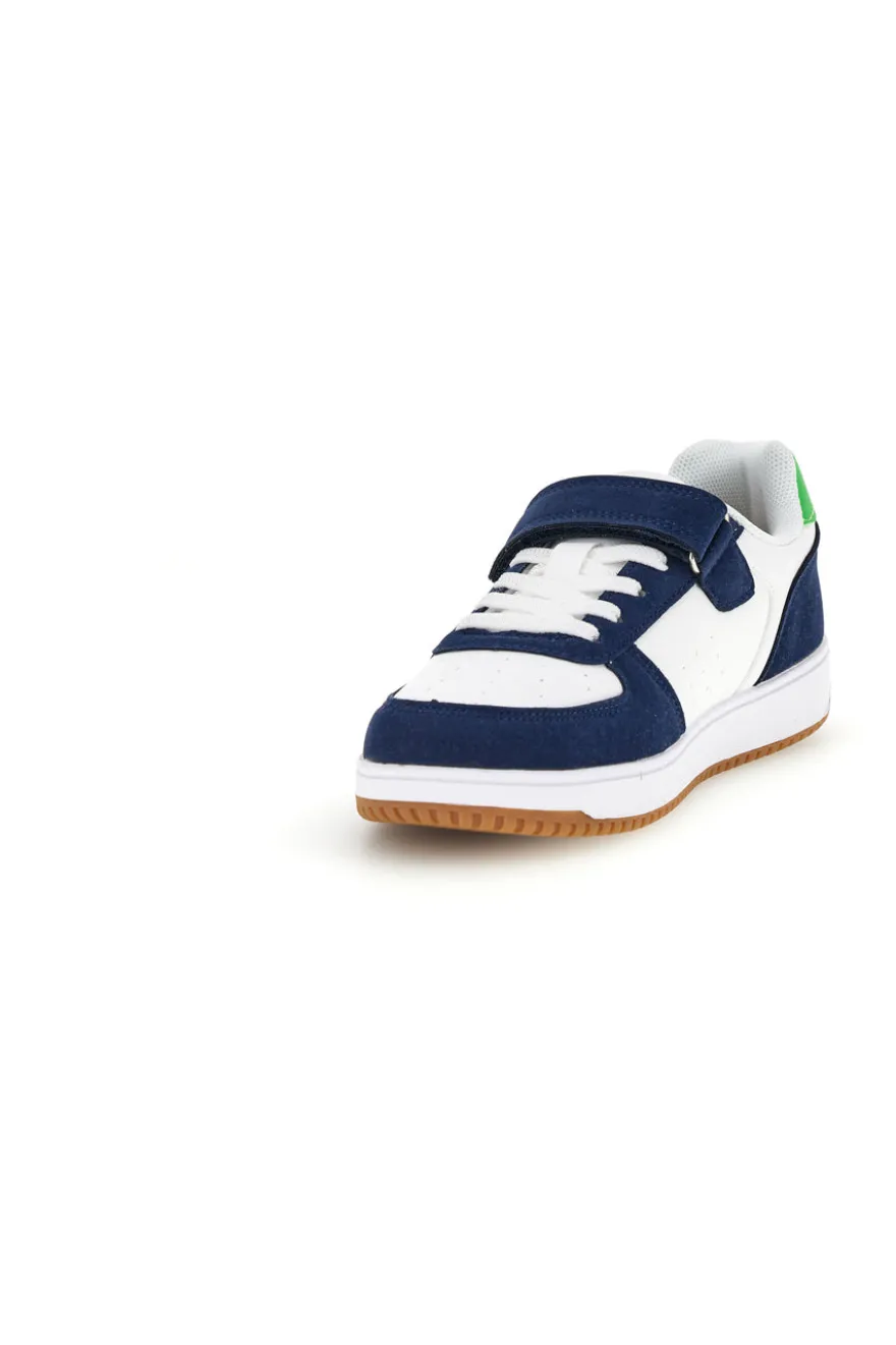 Scarpe sportive blu con chiusura a strappo e lacci Joma Pipe Jr 2603