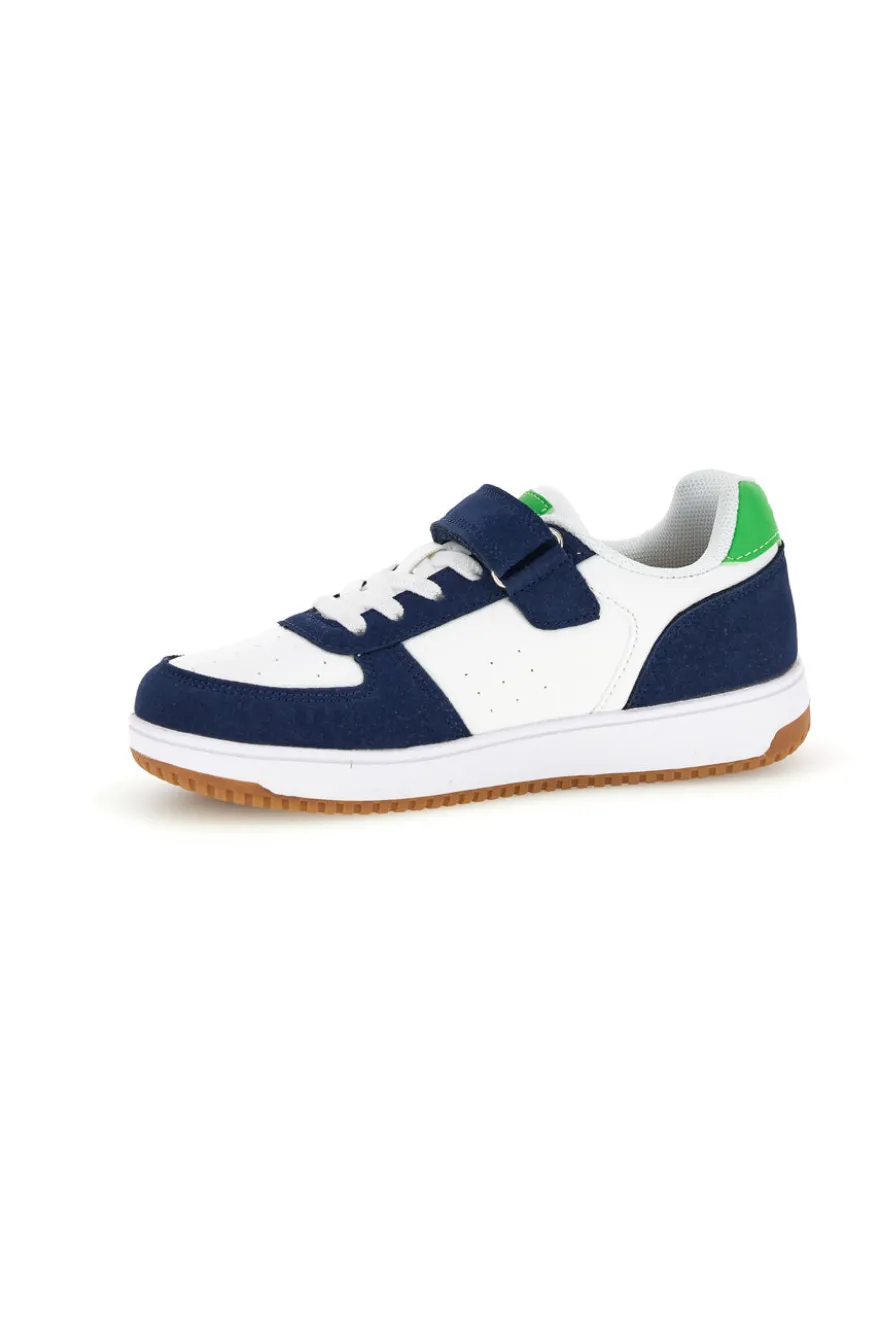 Scarpe sportive blu con chiusura a strappo e lacci Joma Pipe Jr 2603