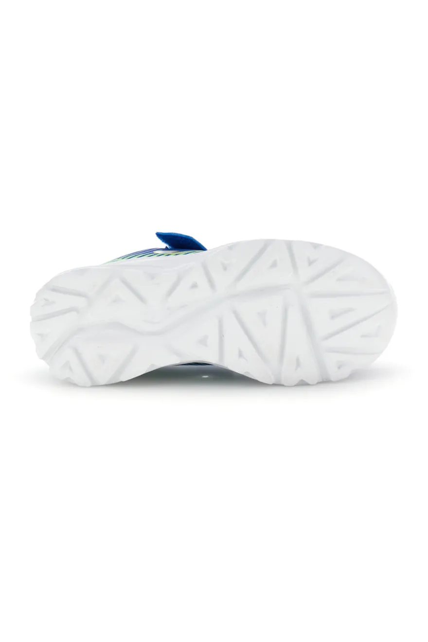 Scarpe sportive blu con luci e chiusura a strappo Joma Aquiles Jr 2605