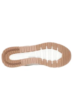 Scarpe sportive naturale e oro con memory foam Skechers Runway Posh Gal