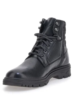Scarpe Stringate Alte Nere Johes Land 2302