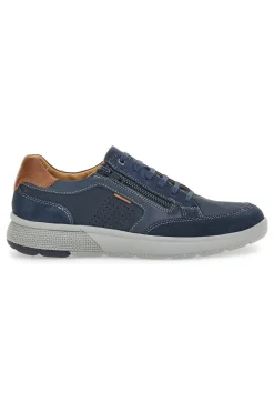 Scarpe Stringate Casual In Vera Pelle Navy Pittarello Active 2406