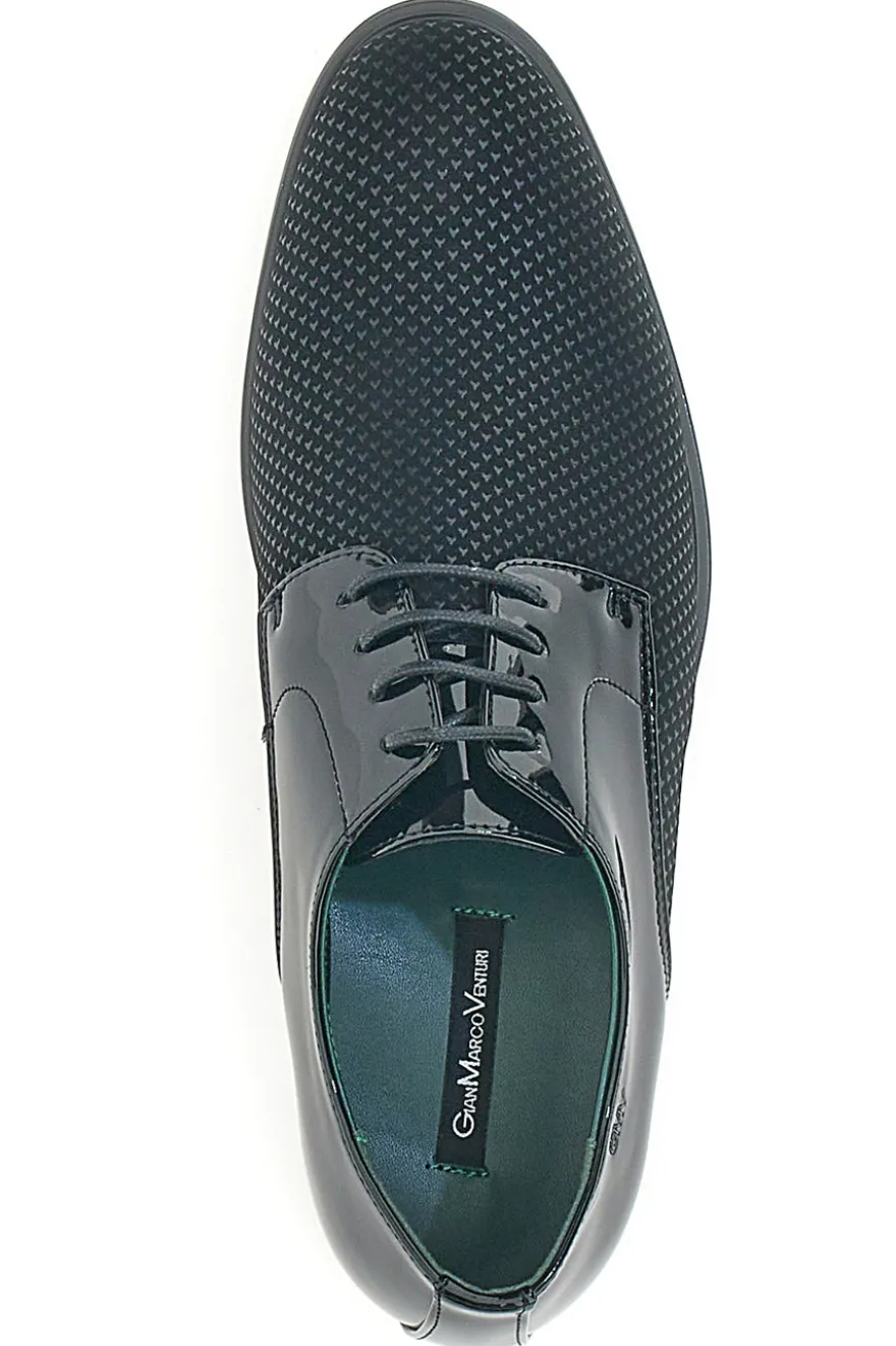 Scarpe Stringate in Vernice Nere GMV 119