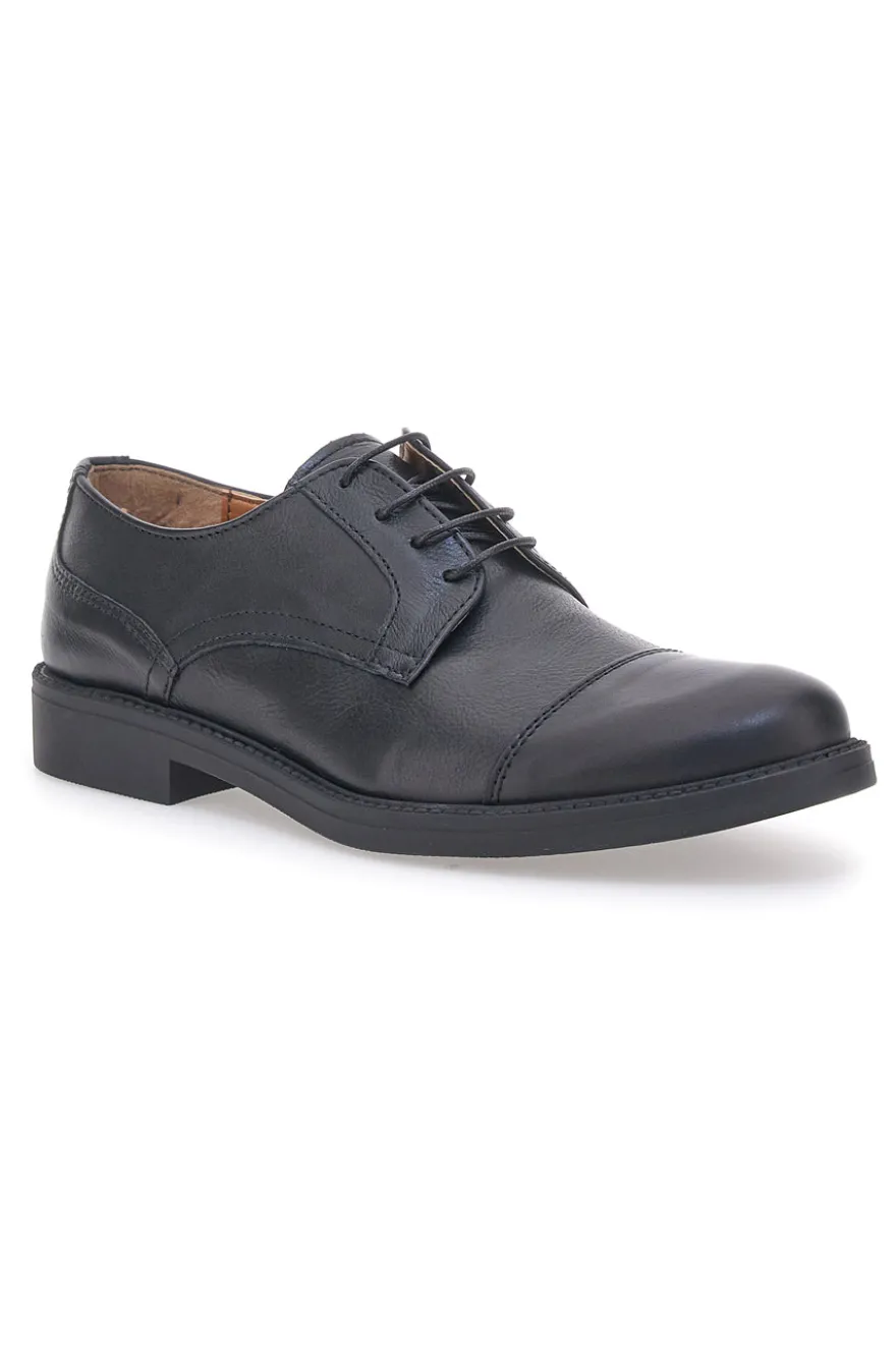 Scarpe Stringate Nere di Lavorazione Artigianale Pittarello 320