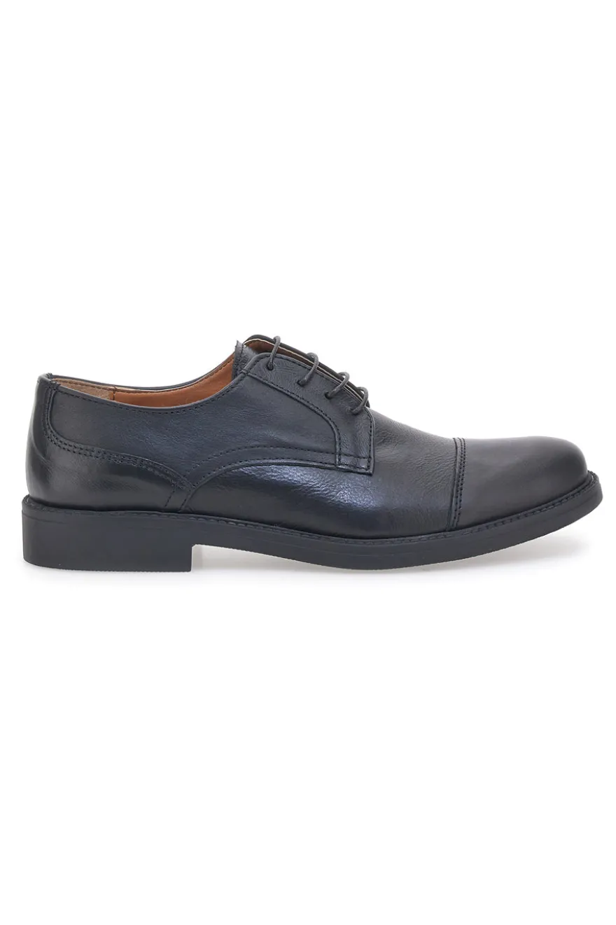 Scarpe Stringate Nere di Lavorazione Artigianale Pittarello 320