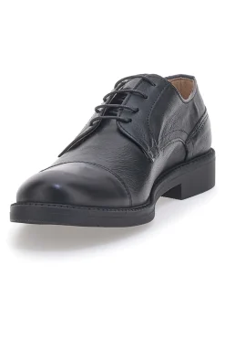 Scarpe Stringate Nere di Lavorazione Artigianale Pittarello 320
