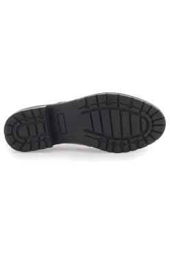 Scarpe Stringate Nere Ecofriendly in Vera Pelle con Lavorazione Prima Riga 707