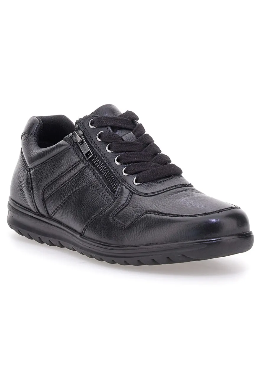 Scarpe stringate nere in vera pelle Claremorris 23105753