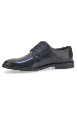 Scarpe Stringate Nere In Vera Pelle Pittarello Class 615