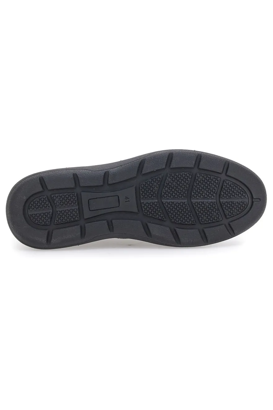 Scarpe Stringate Nere in Vera Pelle con Soletta Memory Foam PITTARELLO TIERRA 22105792