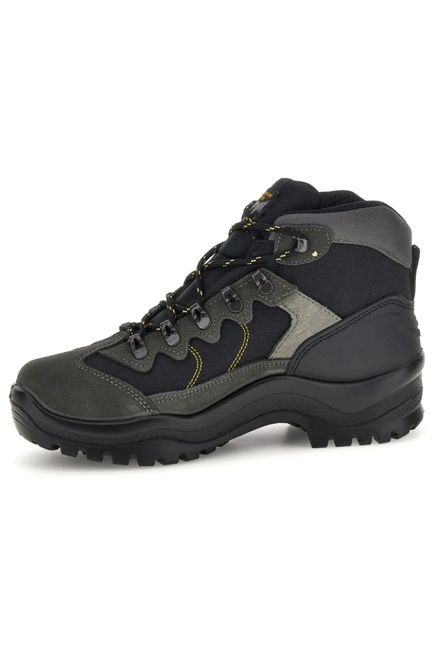 Scarponcini da trekking grigi e neri con support system Track down 10694S12