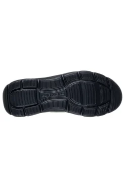 Scarponcini neri in materiale tecnico con soletta Arch Fit Skechers Garza Ridley
