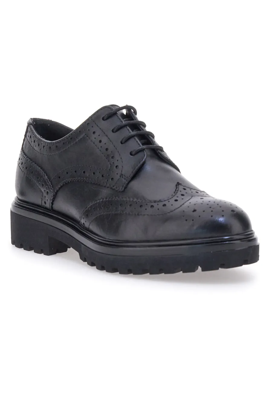 Schnürschuhe im englischen Stil mit Schnürsenkeln PLOCADI 1555