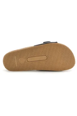 Schwarz Hausschuhe mit Schnalle Pittarello tierra 335A1100SR